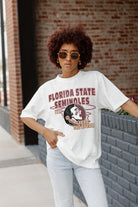 FLORIDA STATE SEMINOLES IN THE LEAD OVERSIZED CREWNECK TEE