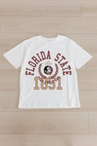 FLORIDA STATE SEMINOLES GO FOR TWO OVERSIZED CREWNECK TEE BY MADI PREWETT TROUTT