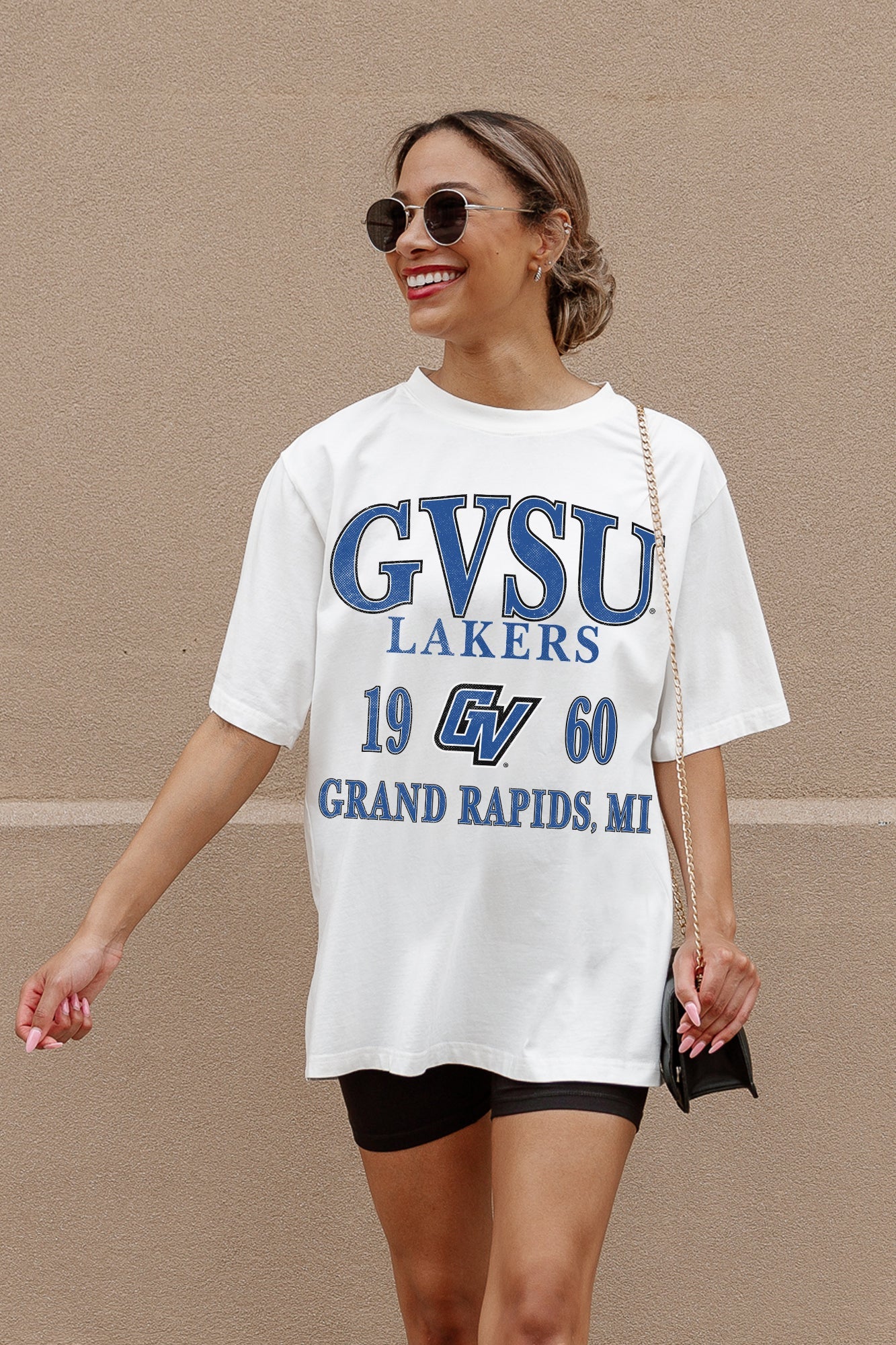 GRAND VALLEY LAKERS UNITY OVERSIZED CREWNECK TEE