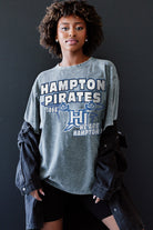 HAMPTON PIRATES KEEP THE LEAD OVERSIZED CREWNECK TEE