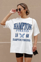 HAMPTON PIRATES UNITY OVERSIZED CREWNECK TEE