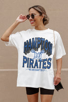 HAMPTON PIRATES SHAKEDOWN OVERSIZED CREWNECK TEE