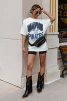 HAMPTON PIRATES SHAKEDOWN OVERSIZED CREWNECK TEE