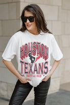 HOUSTON TEXANS SHAKEDOWN OVERSIZED CREWNECK TEE