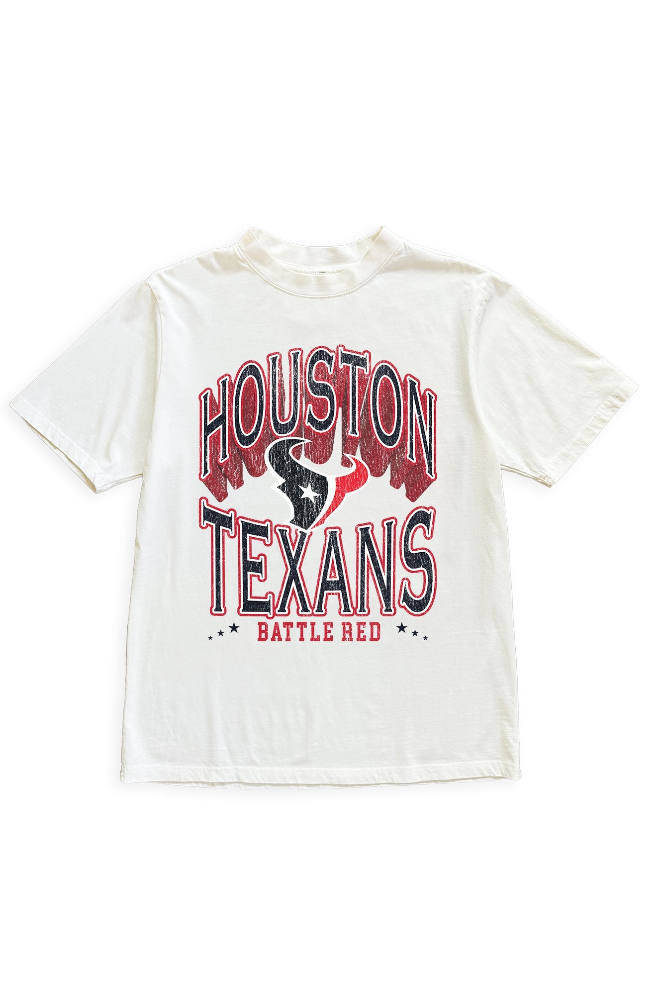 HOUSTON TEXANS SHAKEDOWN OVERSIZED CREWNECK TEE