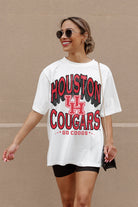 HOUSTON COUGARS SHAKEDOWN OVERSIZED CREWNECK TEE