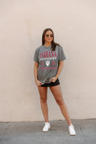 INDIANA HOOSIERS DYNASTY OVERSIZED CREWNECK TEE