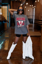 INDIANA HOOSIERS PLAY IT FORWARD OVERSIZED CREWNECK TEE