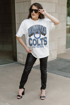 INDIANAPOLIS COLTS SHAKEDOWN OVERSIZED CREWNECK TEE