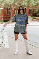 INDIANA STATE SYCAMORES THROWBACK OVERSIZED CREWNECK TEE