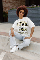 IOWA HAWKEYES UNITY OVERSIZED CREWNECK TEE