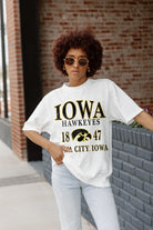 IOWA HAWKEYES UNITY OVERSIZED CREWNECK TEE