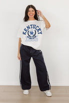 KENTUCKY WILDCATS GO FOR TWO OVERSIZED CREWNECK TEE BY MADI PREWETT TROUTT