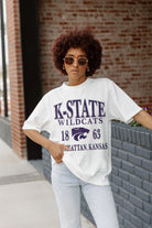 KANSAS STATE WILDCATS UNITY OVERSIZED CREWNECK TEE