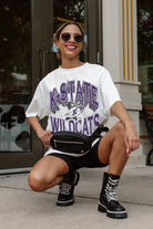 KANSAS STATE WILDCATS SHAKEDOWN OVERSIZED CREWNECK TEE