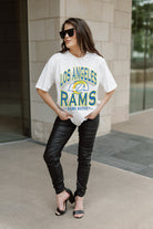 LOS ANGELES RAMS SHAKEDOWN OVERSIZED CREWNECK TEE