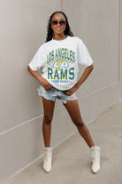 LOS ANGELES RAMS SHAKEDOWN OVERSIZED CREWNECK TEE