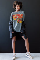 MARYLAND TERRAPINS KEEP THE LEAD OVERSIZED CREWNECK TEE