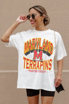 MARYLAND TERRAPINS SHAKEDOWN OVERSIZED CREWNECK TEE