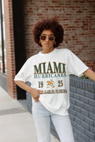 MIAMI HURRICANES UNITY OVERSIZED CREWNECK TEE