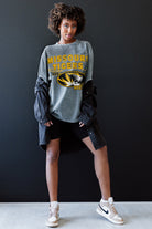 MISSOURI TIGERS KEEP THE LEAD OVERSIZED CREWNECK TEE