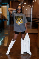 MISSOURI TIGERS PLAY IT FORWARD OVERSIZED CREWNECK TEE