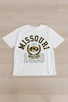 MISSOURI TIGERS GO FOR TWO OVERSIZED CREWNECK TEE BY MADI PREWETT TROUTT