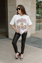 MINNESOTA VIKINGS SHAKEDOWN OVERSIZED CREWNECK TEE