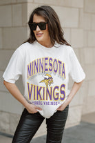 MINNESOTA VIKINGS SHAKEDOWN OVERSIZED CREWNECK TEE