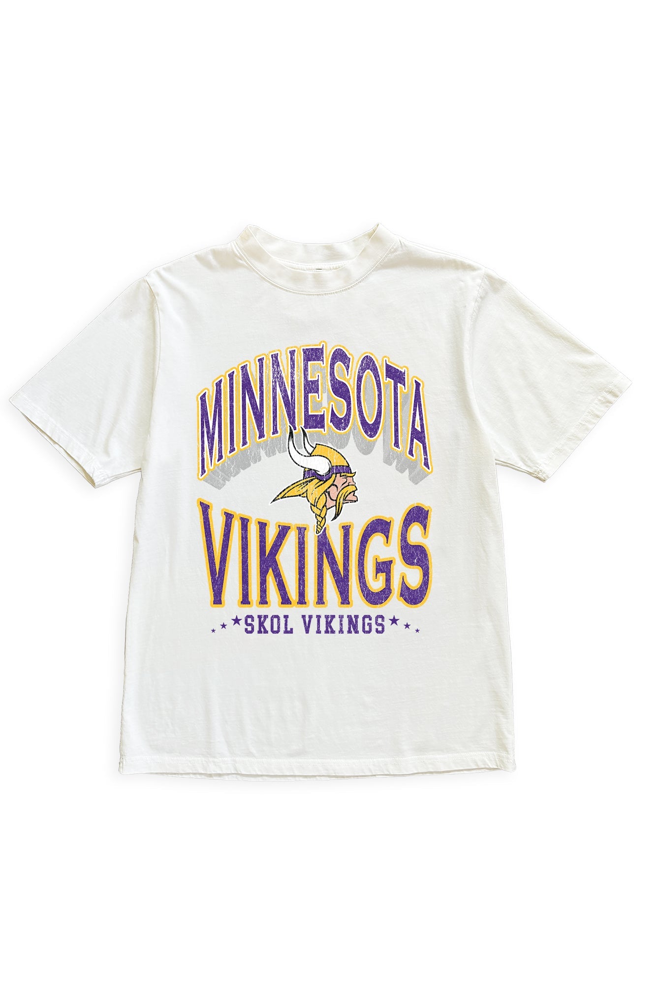 MINNESOTA VIKINGS SHAKEDOWN OVERSIZED CREWNECK TEE