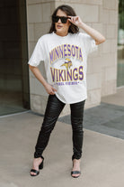 MINNESOTA VIKINGS SHAKEDOWN OVERSIZED CREWNECK TEE