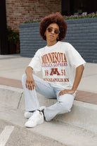 MINNESOTA GOLDEN GOPHERS UNITY OVERSIZED CREWNECK TEE