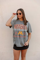 MINNESOTA GOLDEN GOPHERS DYNASTY OVERSIZED CREWNECK TEE