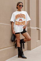 MINNESOTA GOLDEN GOPHERS SHAKEDOWN OVERSIZED CREWNECK TEE