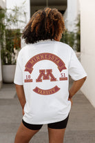 MINNESOTA GOLDEN GOPHERS OUT OF BOUNDS OVERSIZED CREWNECK TEE