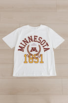 MINNESOTA GOLDEN GOPHERS GO FOR TWO OVERSIZED CREWNECK TEE BY MADI PREWETT TROUTT