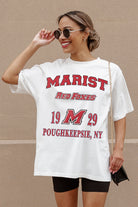 MARIST RED FOXES UNITY OVERSIZED CREWNECK TEE