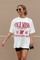 OLE MISS REBELS UNITY OVERSIZED CREWNECK TEE