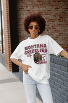 MONTANA GRIZZLIES IN THE LEAD OVERSIZED CREWNECK TEE