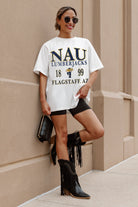 NORTHERN ARIZONA LUMBERJACKS UNITY OVERSIZED CREWNECK TEE