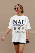 NORTHERN ARIZONA LUMBERJACKS UNITY OVERSIZED CREWNECK TEE