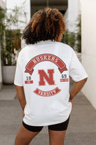 NEBRASKA CORNHUSKERS OUT OF BOUNDS OVERSIZED CREWNECK TEE