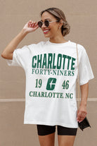 CHARLOTTE 49ERS UNITY OVERSIZED CREWNECK TEE