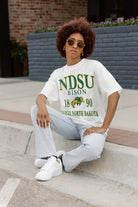 NORTH DAKOTA STATE BISON UNITY OVERSIZED CREWNECK TEE