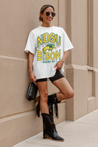 NORTH DAKOTA STATE BISON SHAKEDOWN OVERSIZED CREWNECK TEE