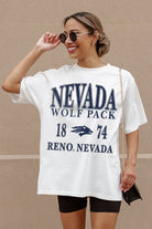 NEVADA WOLF PACK UNITY OVERSIZED CREWNECK TEE