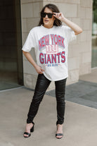 NEW YORK GIANTS SHAKEDOWN OVERSIZED CREWNECK TEE