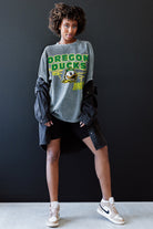 OREGON DUCKS KEEP THE LEAD OVERSIZED CREWNECK TEE