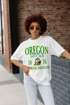 OREGON DUCKS UNITY OVERSIZED CREWNECK TEE