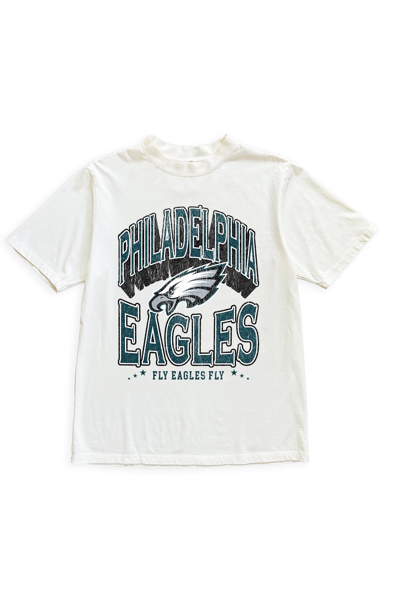 PHILADELPHIA EAGLES SHAKEDOWN OVERSIZED CREWNECK TEE